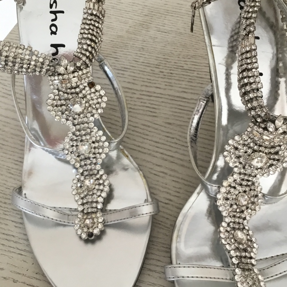 𝅺ALISHA Hill high heeled sandals 4 inch heel